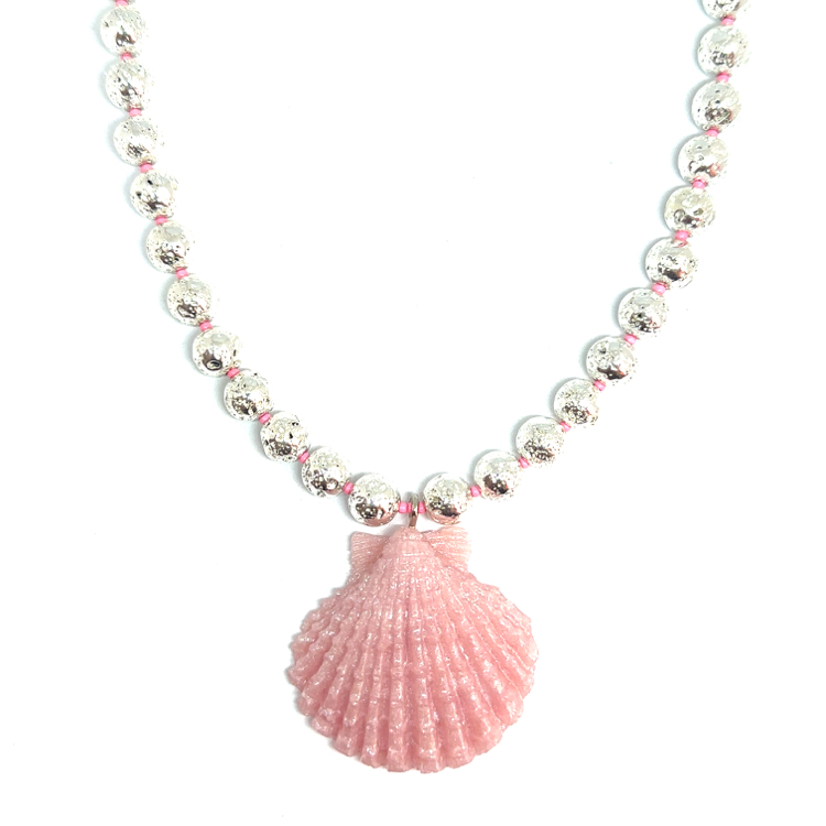 Shell Kolye/Pembe