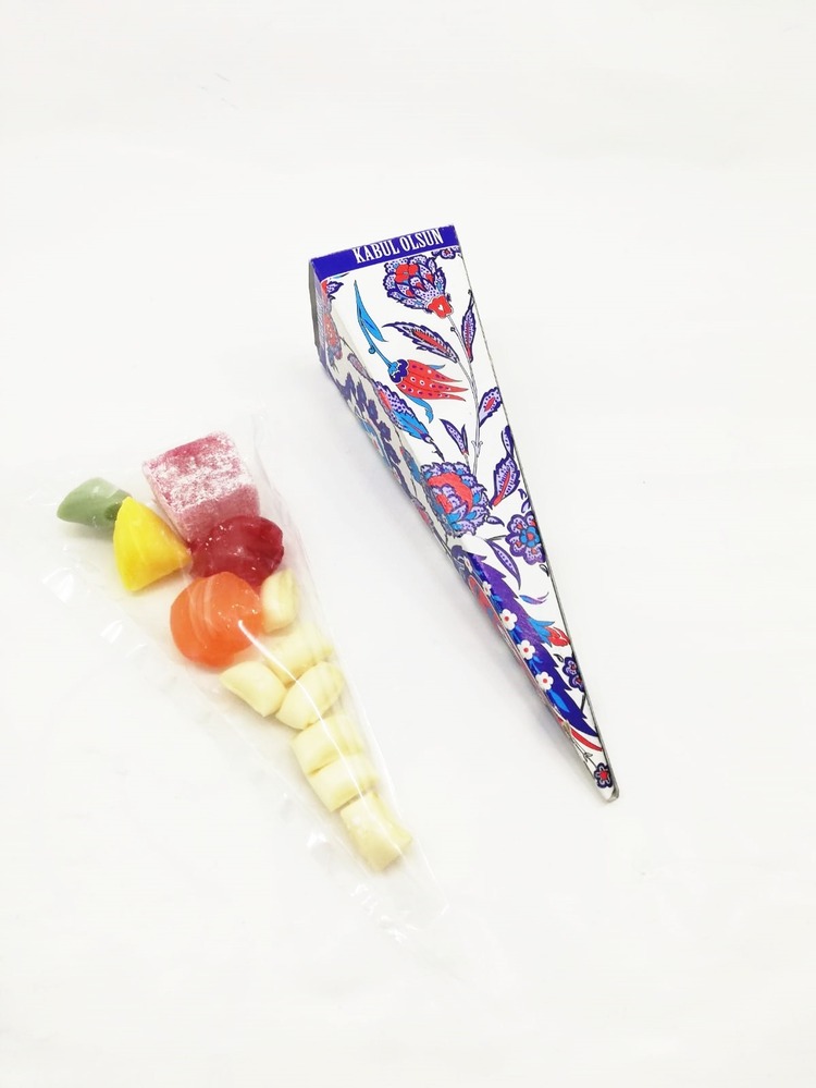 ÇİNİ DESENLİ MEVLÜT ŞEKERİ 50GR X 10