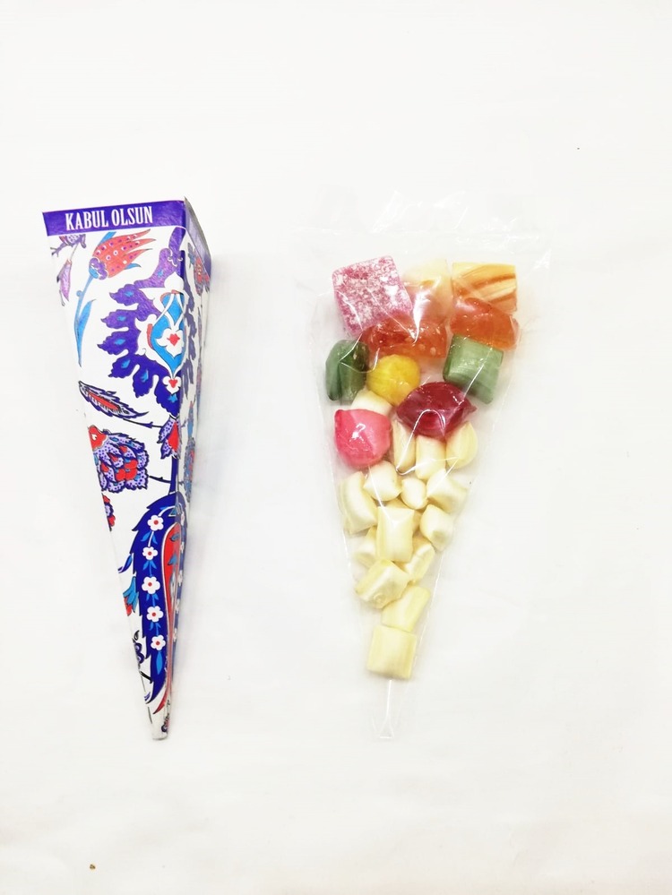 ÇİNİ DESENLİ MEVLÜT ŞEKERİ 90GR X 10