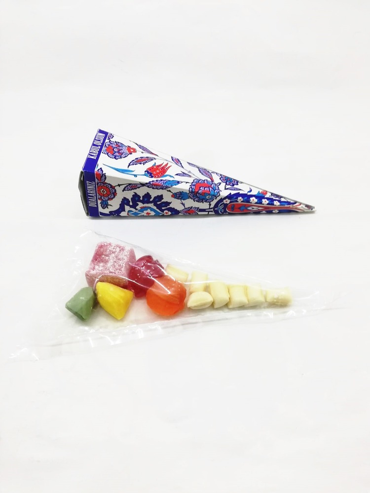 ÇİNİ DESENLİ MEVLÜT ŞEKERİ 50GR X 10