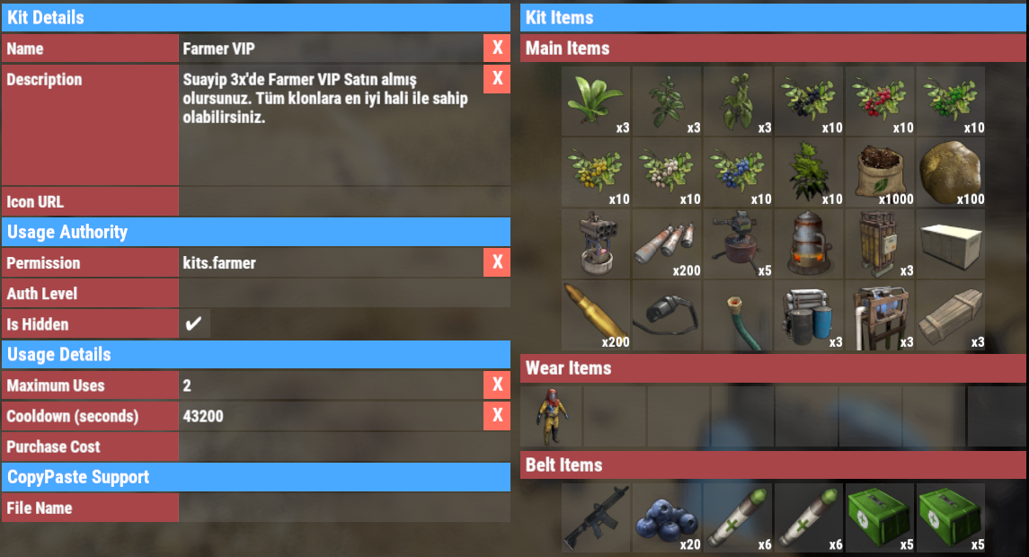 1 AYLIK Farmer VIP