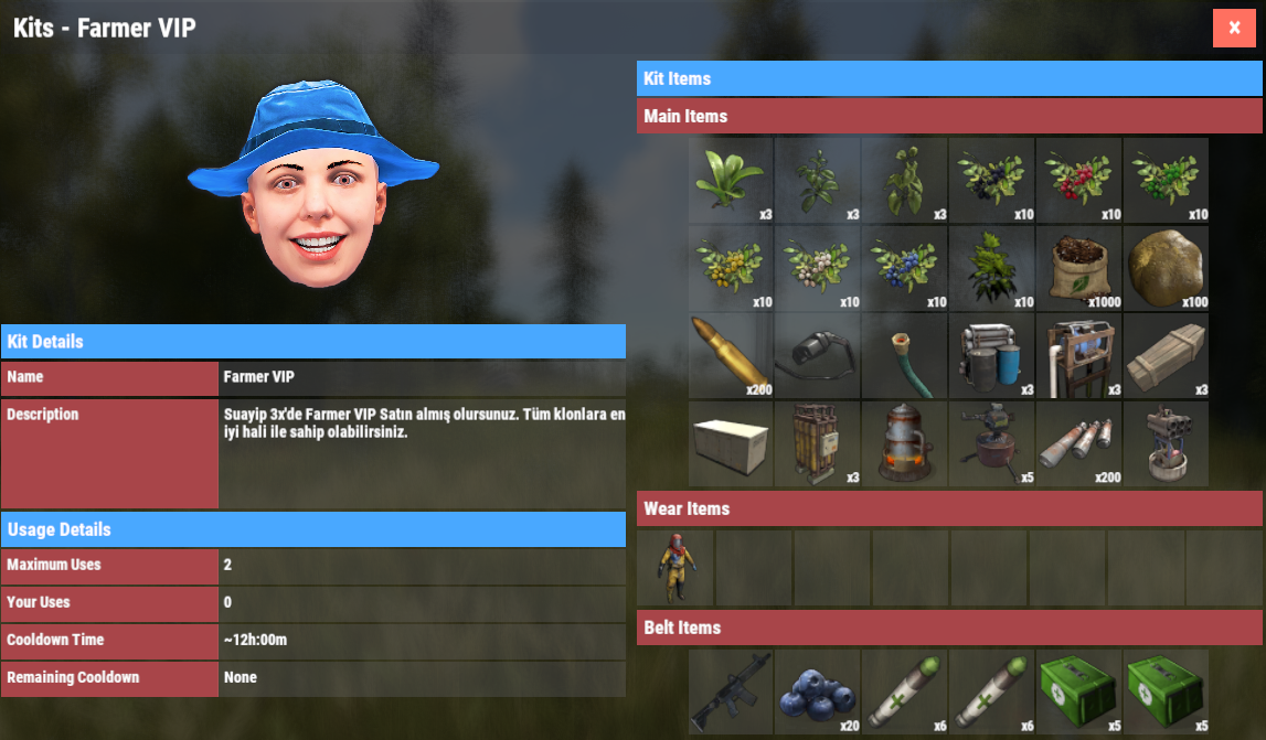 SINIRSIZ Farmer VIP