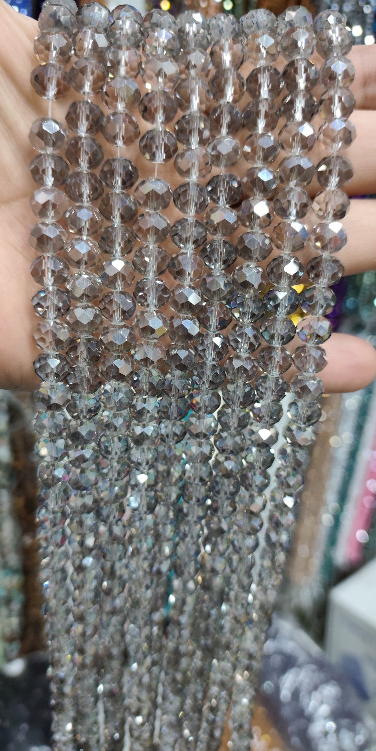10 mm kristal cam duman janjanlı 1 dizi