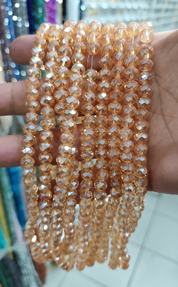 8 mm Kristal cam k.bal janjanli 1 dizi