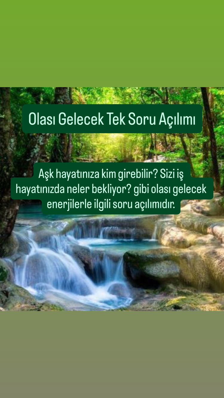 Olası Gelecek Tek Soru Tarot Danışmanlığı