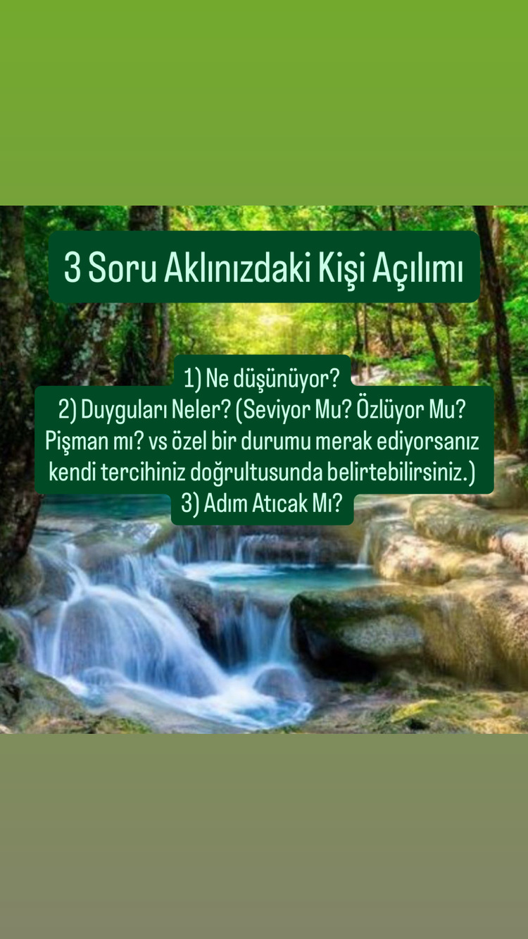3 Soru İlişki Tarot Açılımı 