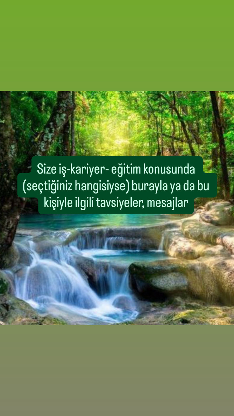 İş- Kariyer- Eğitim Tarot Kelt Açılımı (Oraların sizinle ilgili enerjisi)