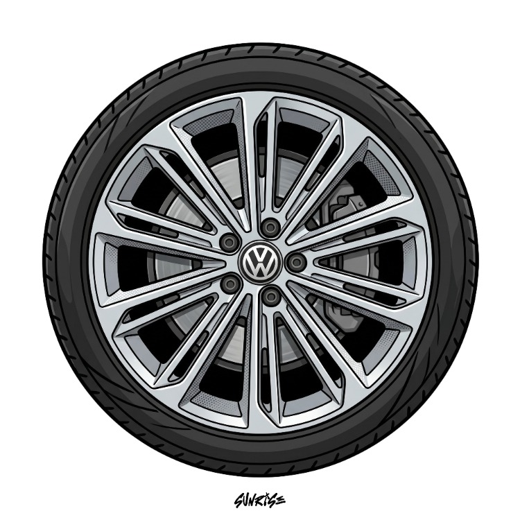 Volkswagen Verona Passat Jant Halı