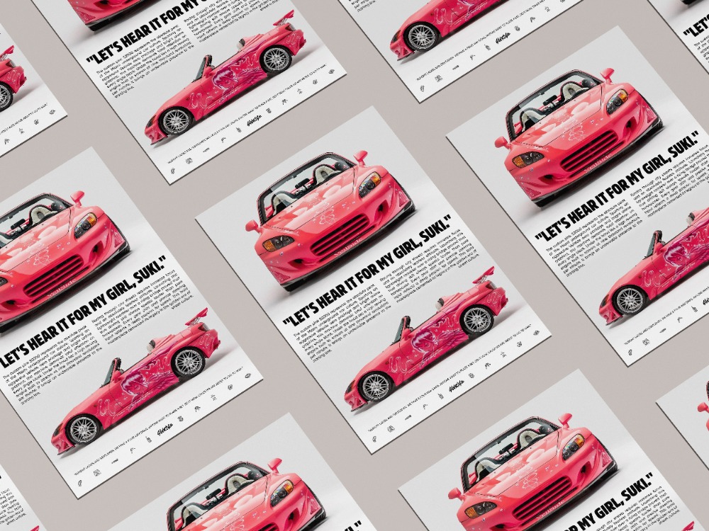 F&F Honda S2000 Poster