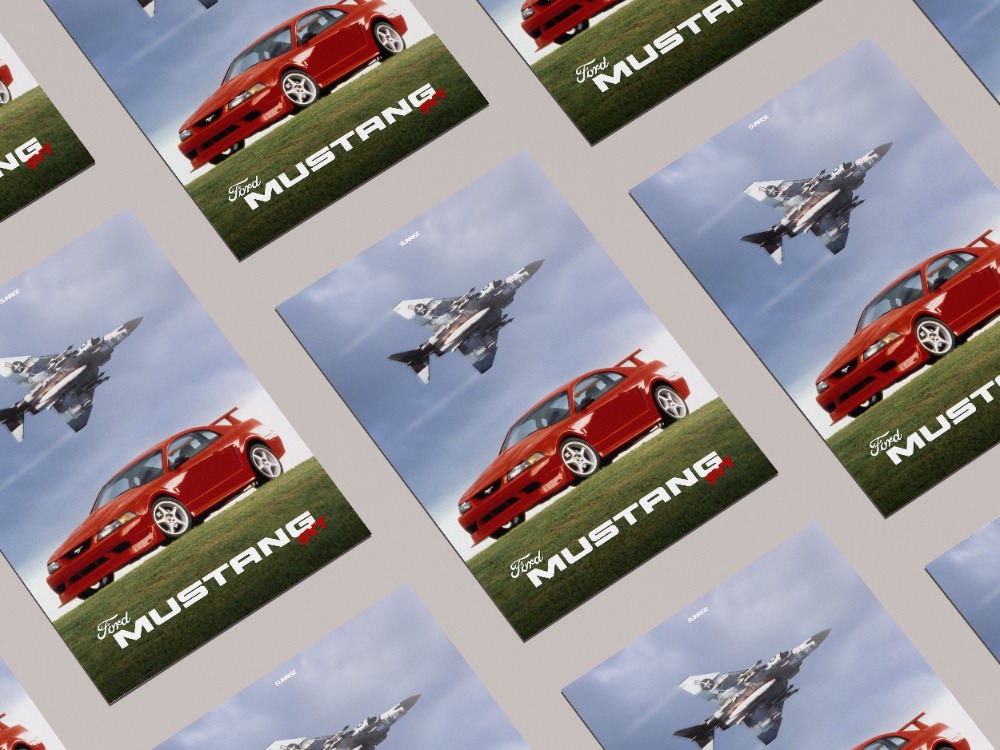 Ford Mustang SVT Cobra R Poster