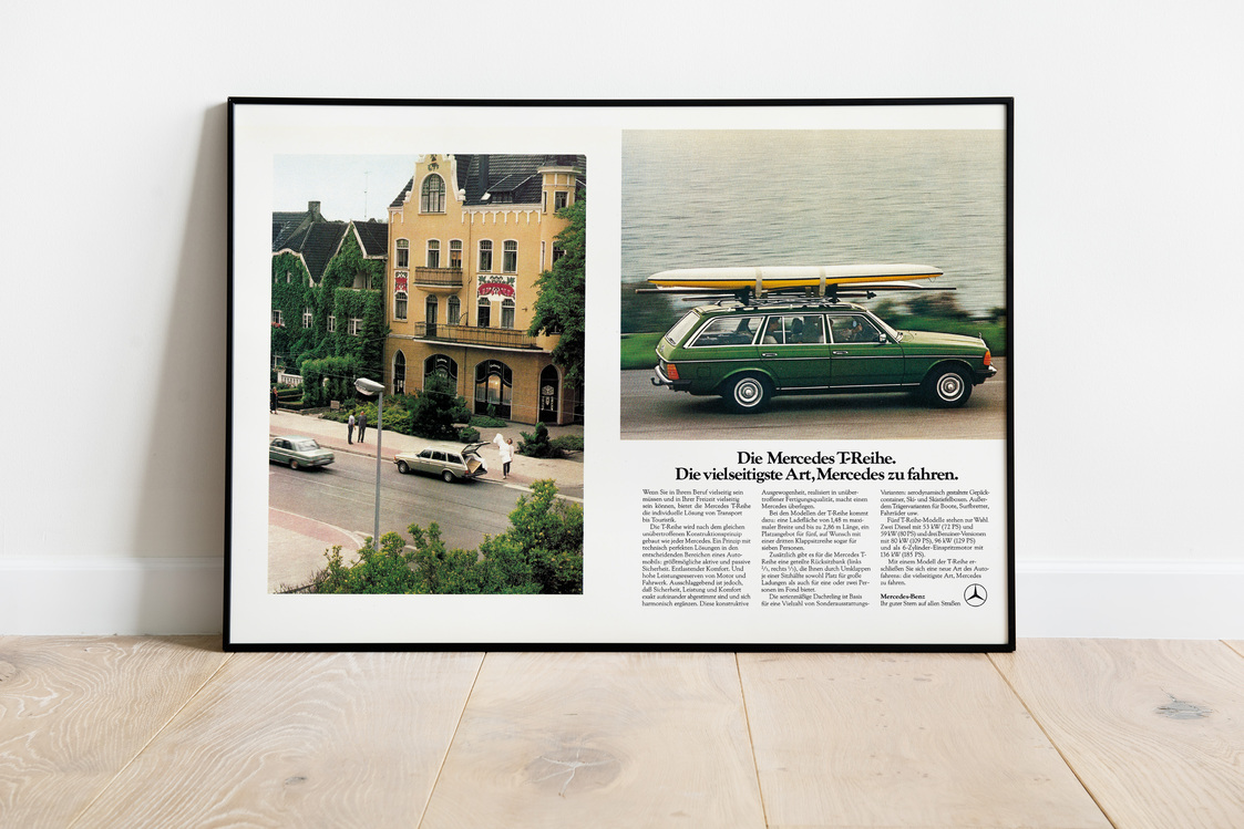 Mercedes T-Reihe Poster