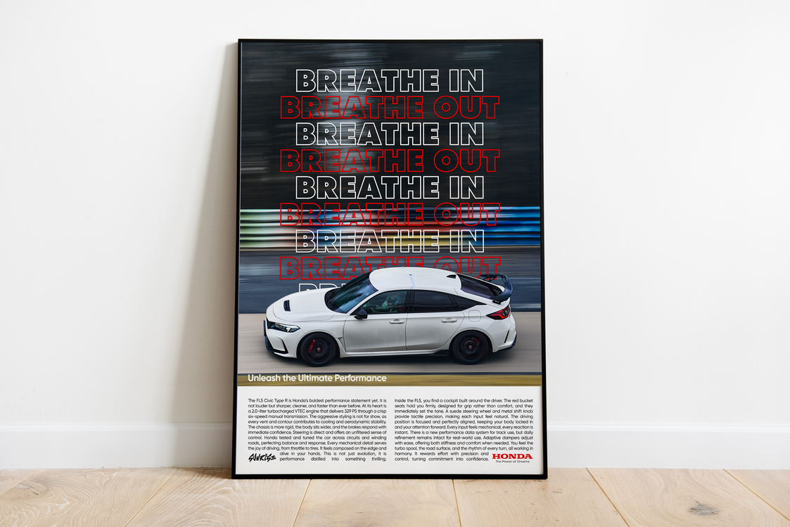 Honda Civic Type-R FL5 Poster