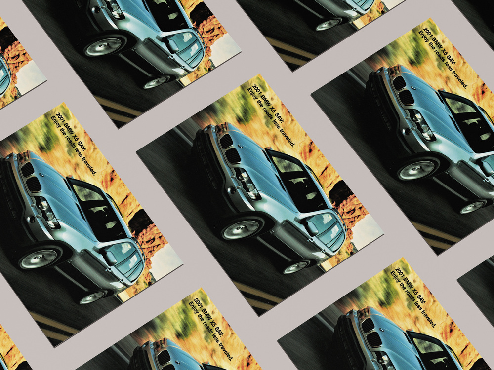 BMW X5 Poster