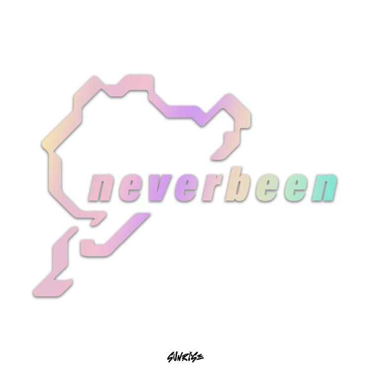 Neverbeen Sticker