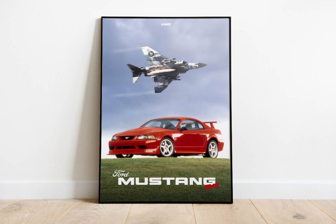 Ford Mustang SVT Cobra R Poster
