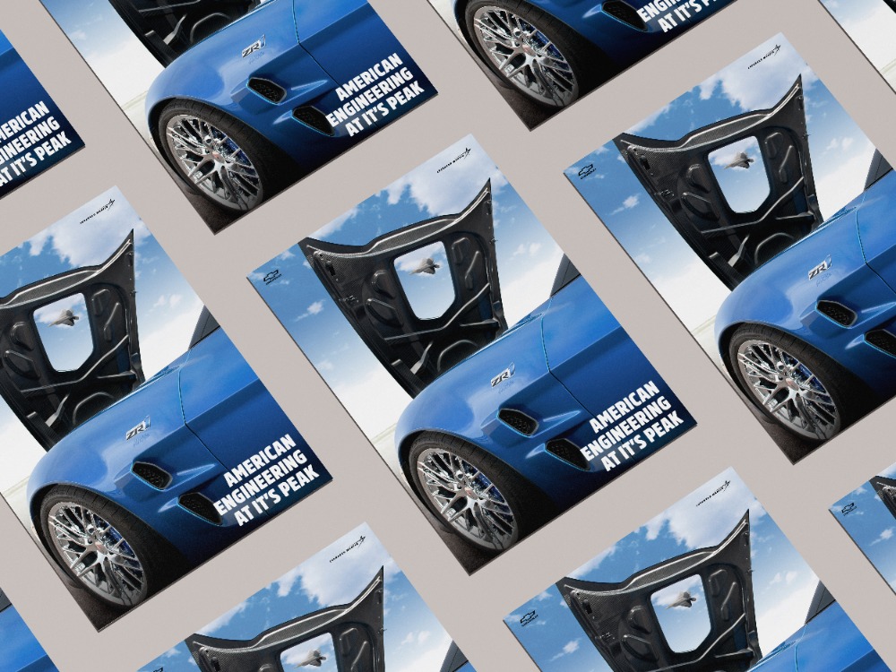 Chevrolet Corvette C6 ZR1 Poster