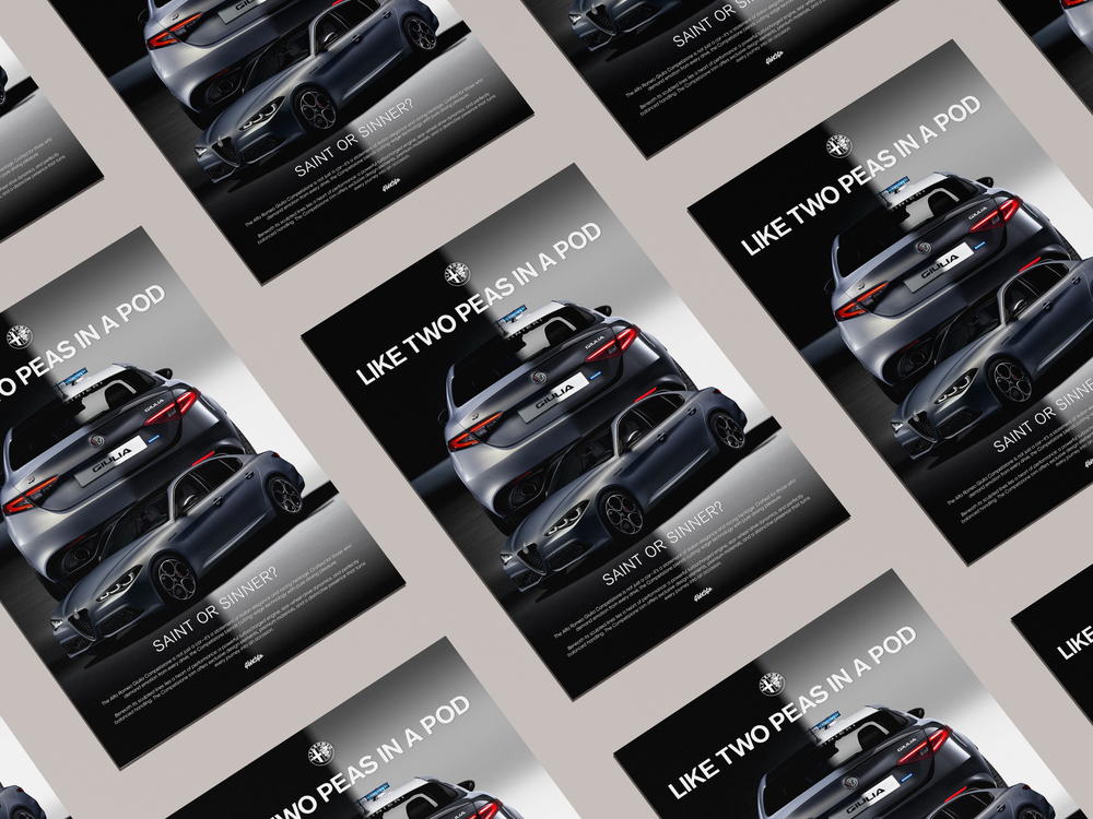 Alfa Romeo Giulia Poster