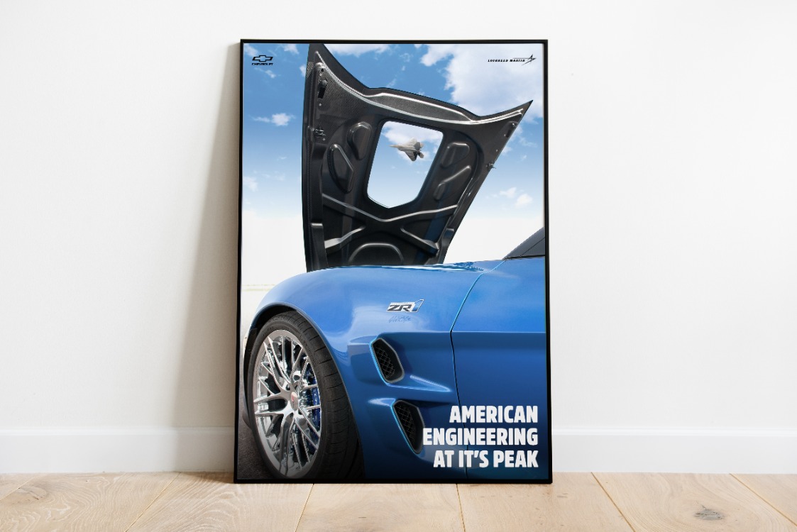 Chevrolet Corvette C6 ZR1 Poster