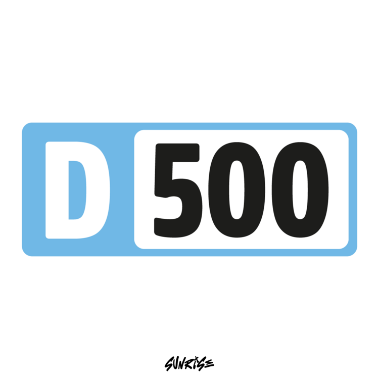 Forza Class D500 Sticker