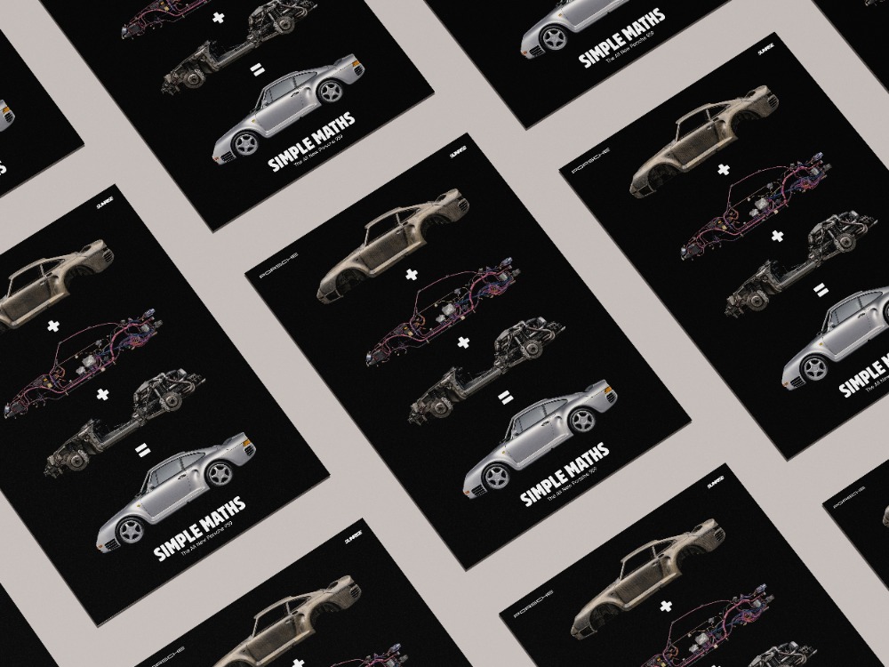 Porsche 959 Poster