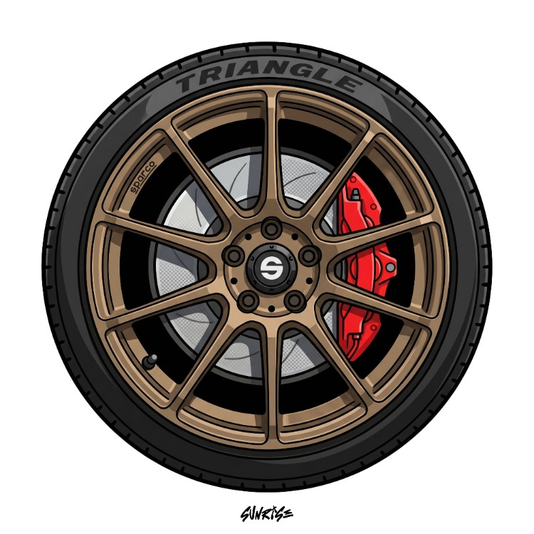 Sparco Assetto Gara Jant Halı