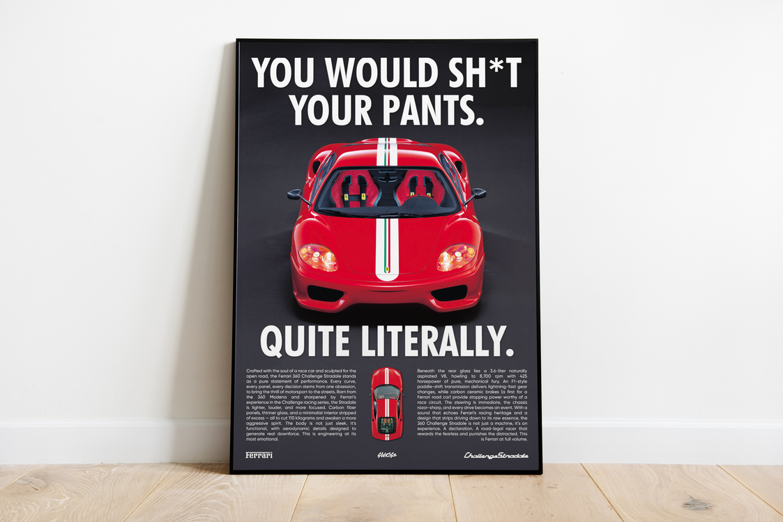 Ferrari 360 Challenge Stradale Poster