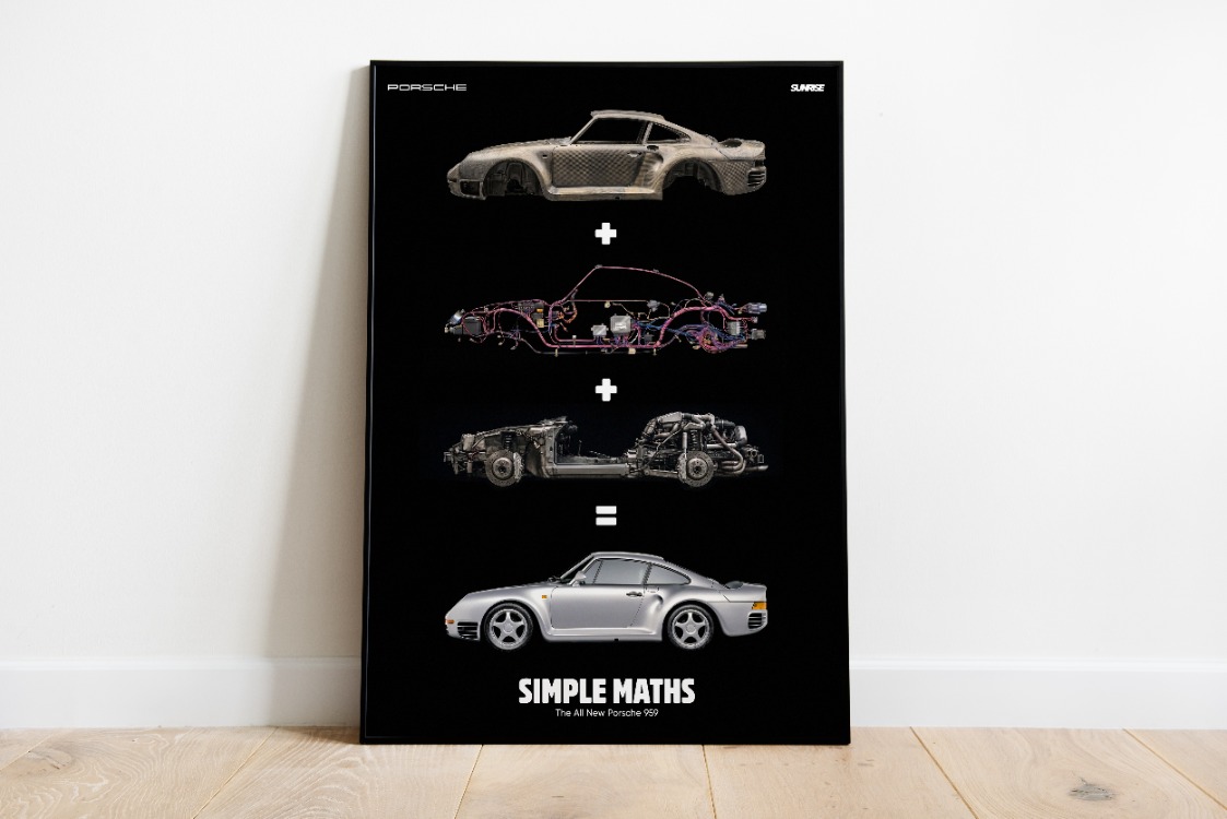 Porsche 959 Poster