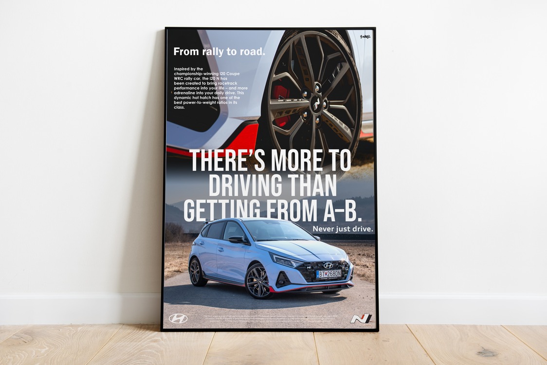 Hyundai i20 N Poster