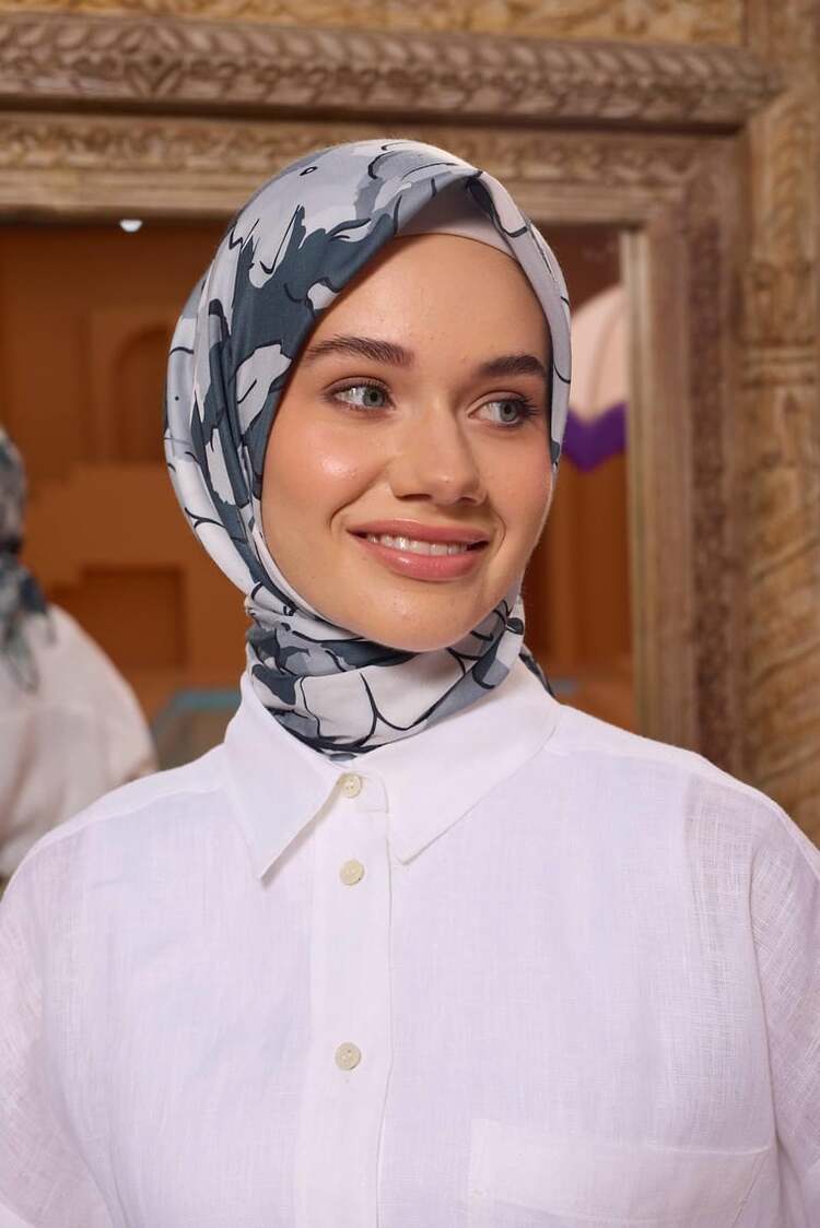 İpekhan Marrakech Koleksiyon Soft Eşarp 1209 - Siyah 14