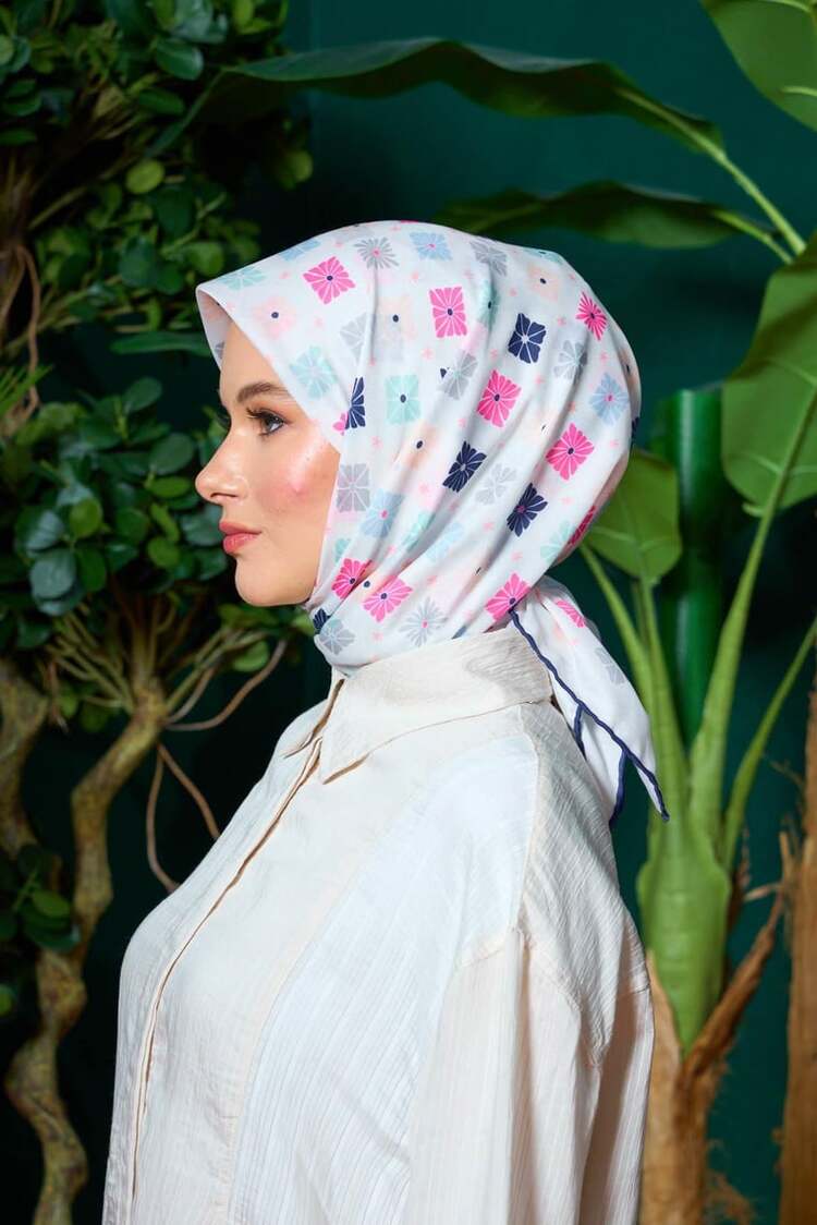 İpekhan Marrakech Koleksiyon Soft Eşarp 1204 - Pembe 09