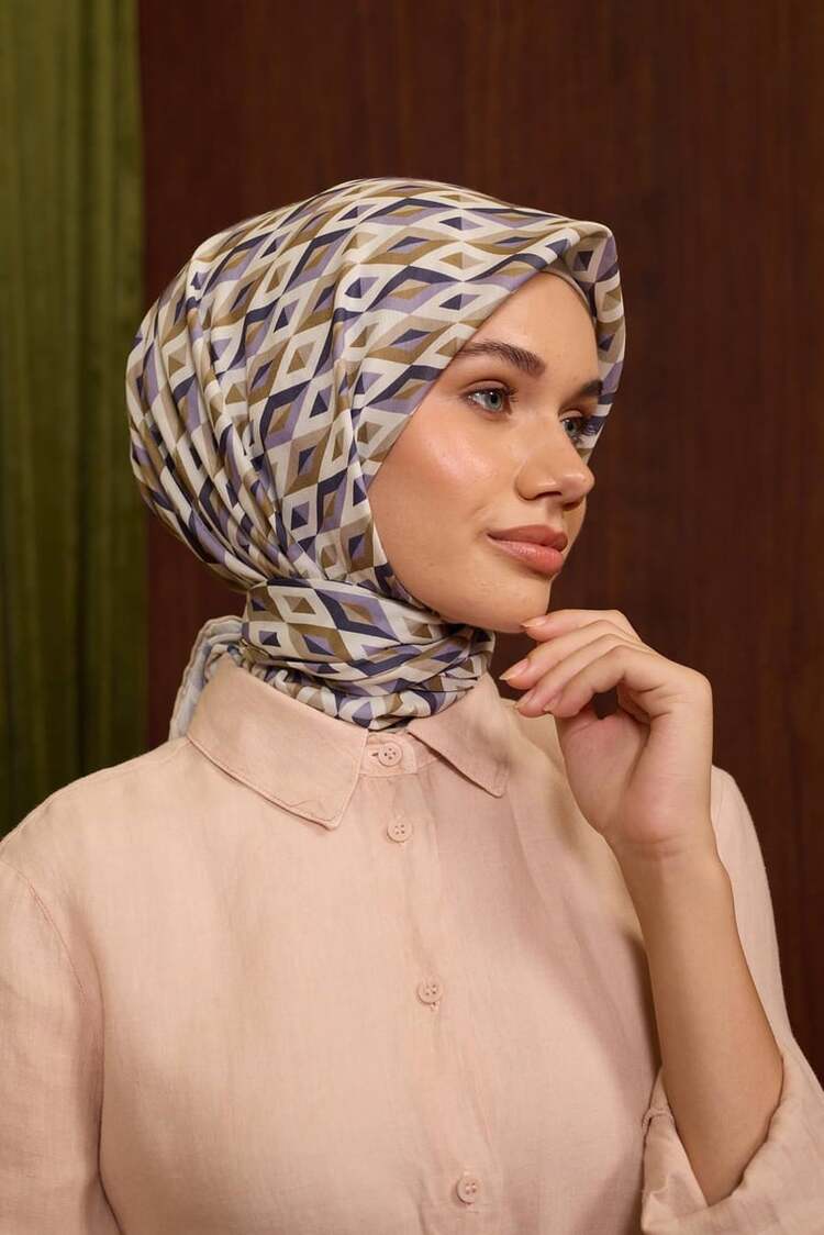 İpekhan Marrakech Koleksiyon Soft Eşarp 1213 - Gri 06