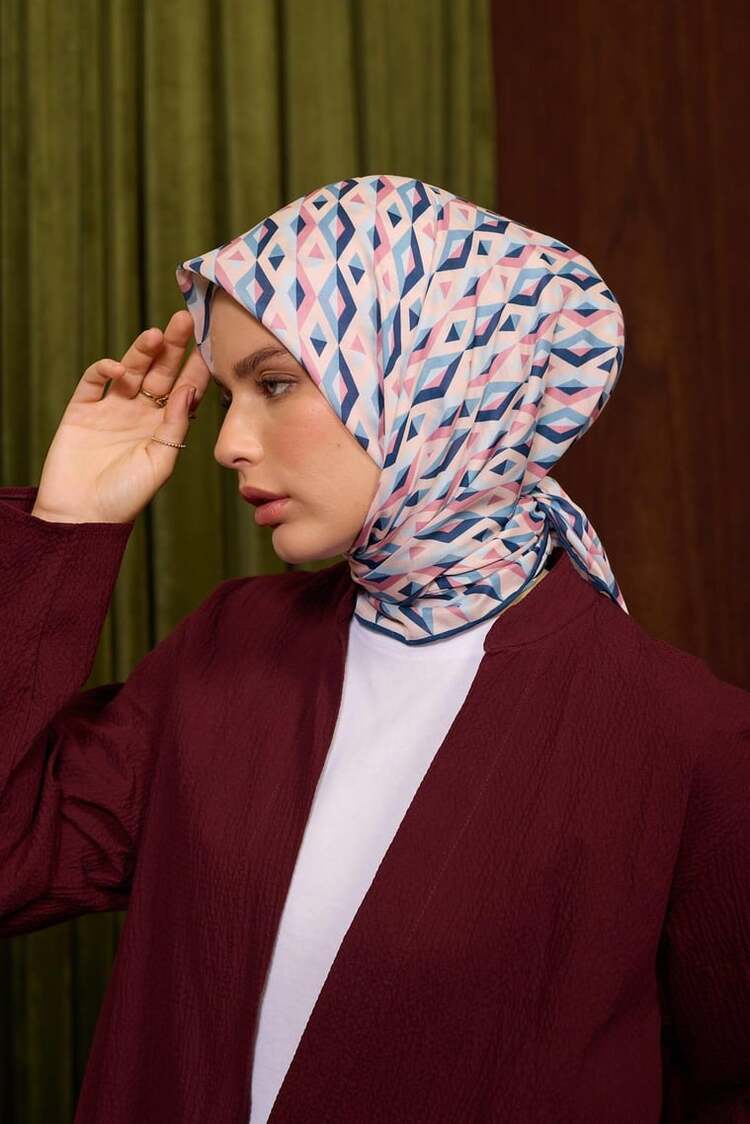 İpekhan Marrakech Koleksiyon Soft Eşarp 1213 - Pembe 01