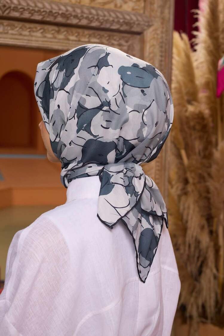 İpekhan Marrakech Koleksiyon Soft Eşarp 1209 - Siyah 14