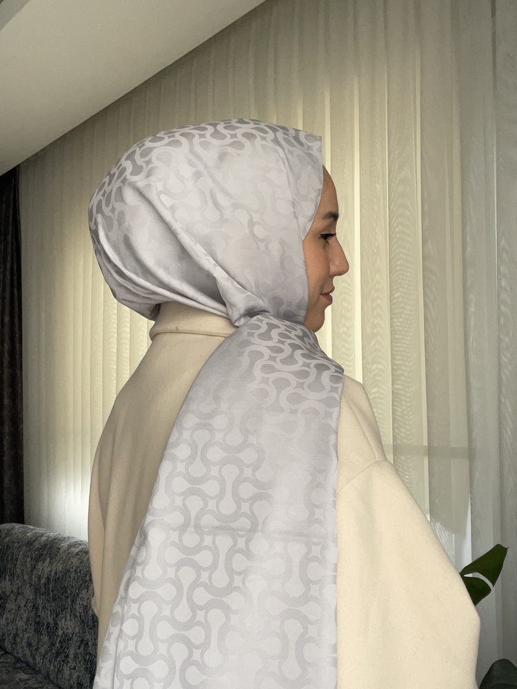 Levidor S Desen Blue Jakar Şal - Gri