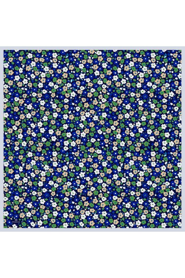 İpekhan Marrakech Koleksiyon Soft Eşarp 1192 - 07 Yeşil/somon