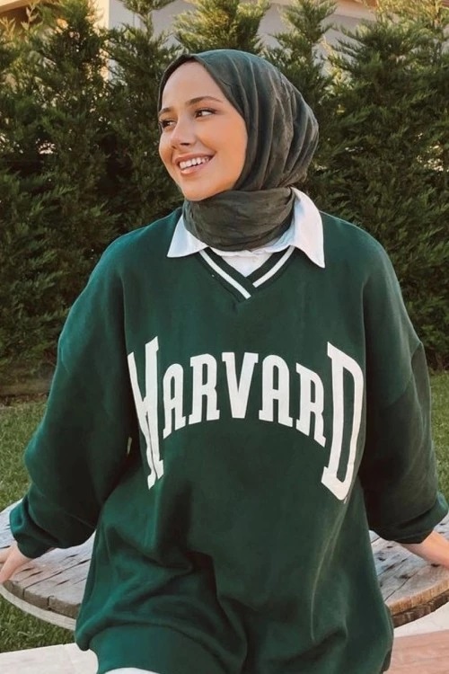Madame Polo - Bambu Kraş Şal - Yaprak Yeşili