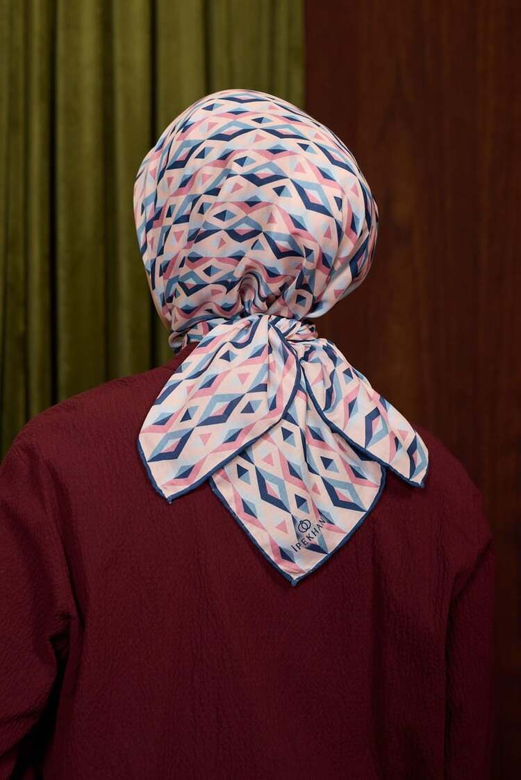 İpekhan Marrakech Koleksiyon Soft Eşarp 1213 - Pembe 01