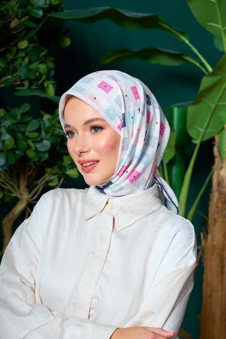 İpekhan Marrakech Koleksiyon Soft Eşarp 1204 - Pembe 09