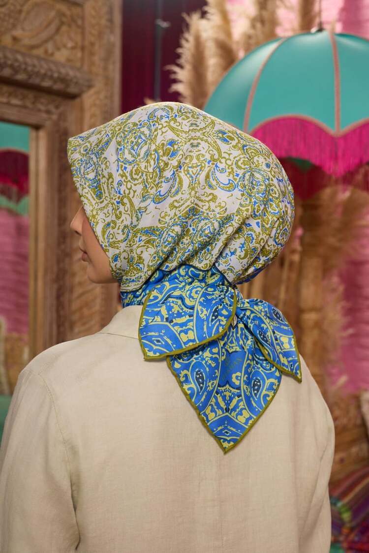 İpekhan Marrakech Koleksiyon Soft Eşarp 1210 - Sarı 04