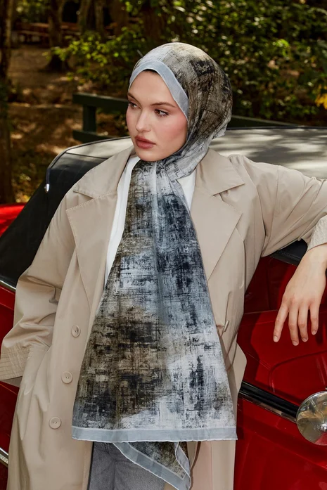 Luvensara Silk Elite Şal | Bulut Grisi