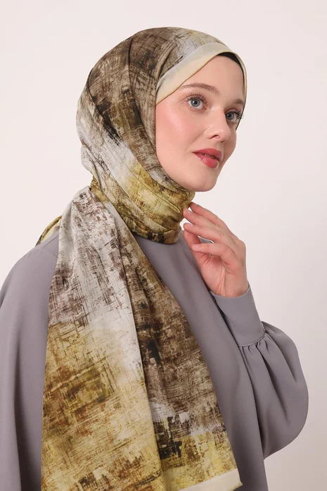 Luvensara Silk Elite Şal | Kuru Mimoza