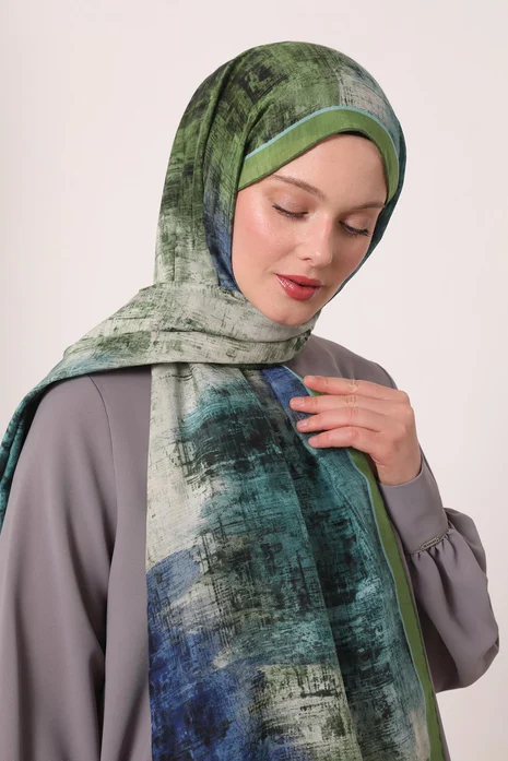 Luvensara Silk Elite Şal | Işık Yeşili