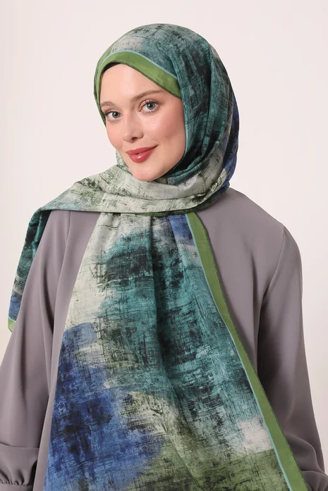 Luvensara Silk Elite Şal | Işık Yeşili