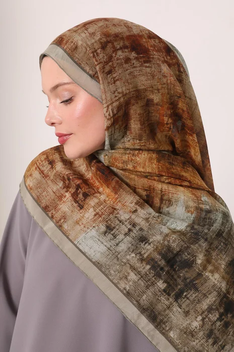 Luvensara Silk Elite Şal | Vizon