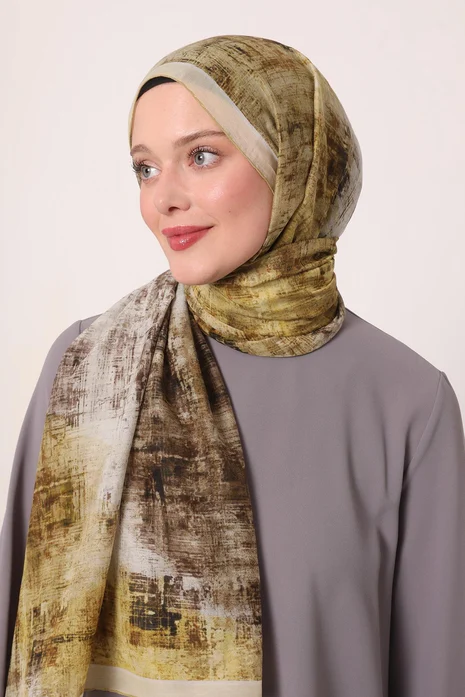 Luvensara Silk Elite Şal | Kuru Mimoza