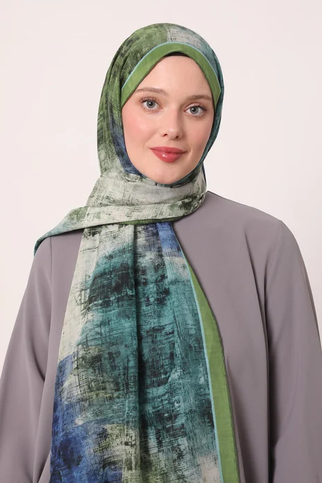 Luvensara Silk Elite Şal | Işık Yeşili