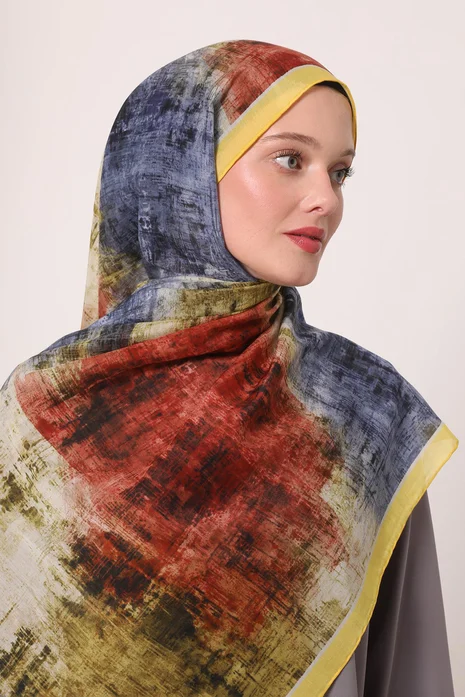 Luvensara Silk Elite Şal | Güneş Sarısı