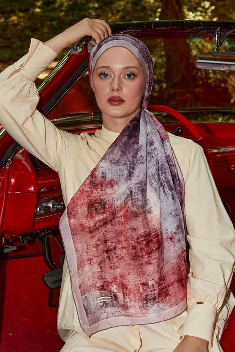 Luvensara Silk Elite Şal | Gül Pembe