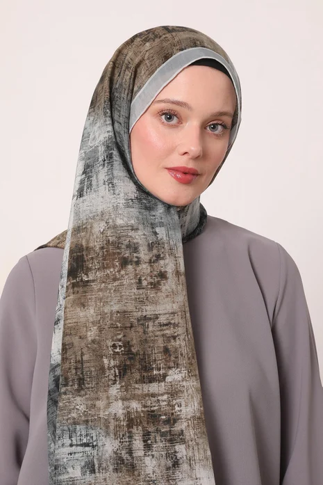 Luvensara Silk Elite Şal | Bulut Grisi