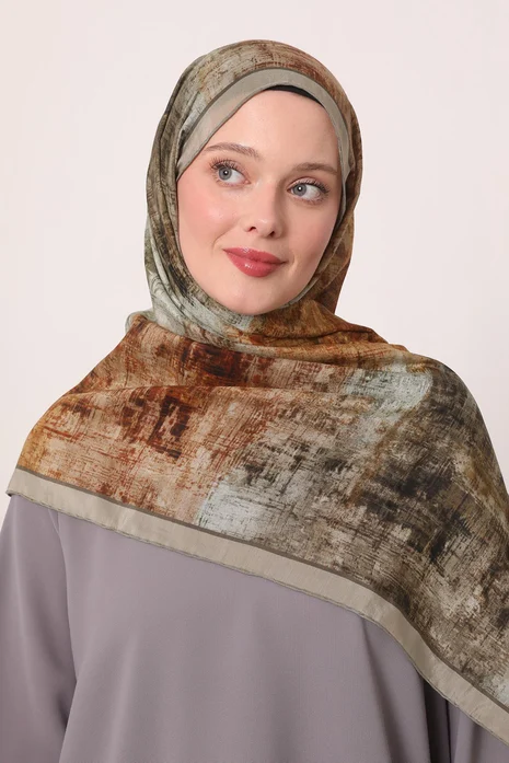 Luvensara Silk Elite Şal | Vizon